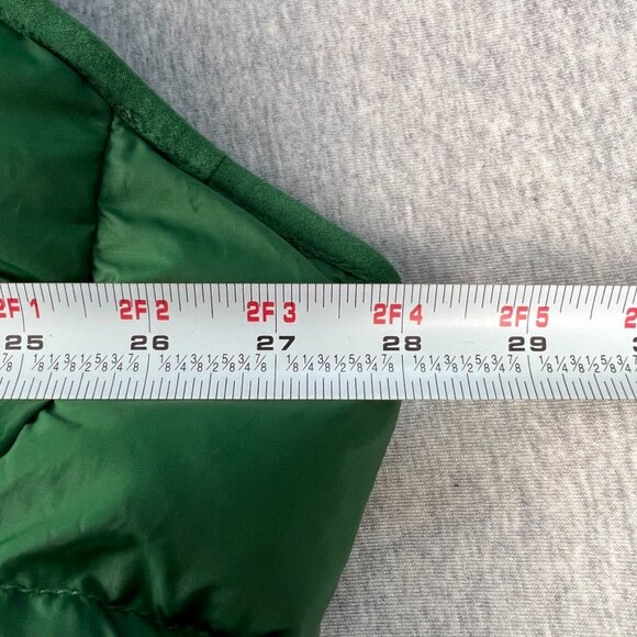 Vintage Nike Down Green Puffer Vest Men's Size XXL IIHC Canada Saskatchewan - Picture 3 of 12